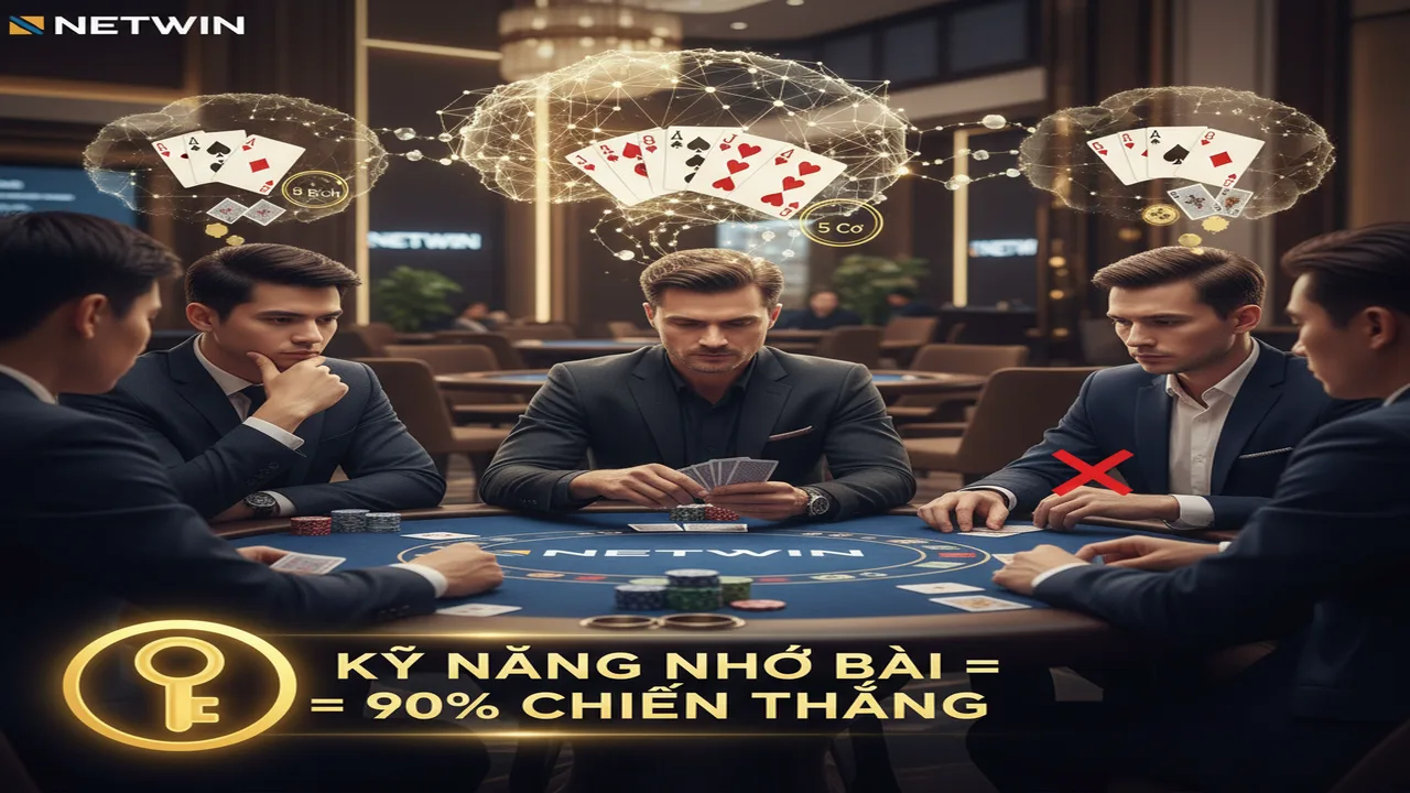 Bí kíp nhớ bài trong Phỏm đỉnh như cao thủ Netwin