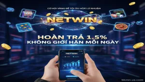 Hoàn trả 1.5% không giới hạn mỗi ngày tại đây Netwin