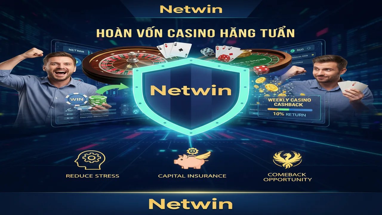 Khuyến mãi hoàn vốn Casino hàng tuần cho bạn Netwin