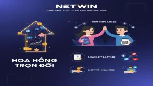 Giới thiệu bạn bè nhận hoa hồng vĩnh viễn Netwin