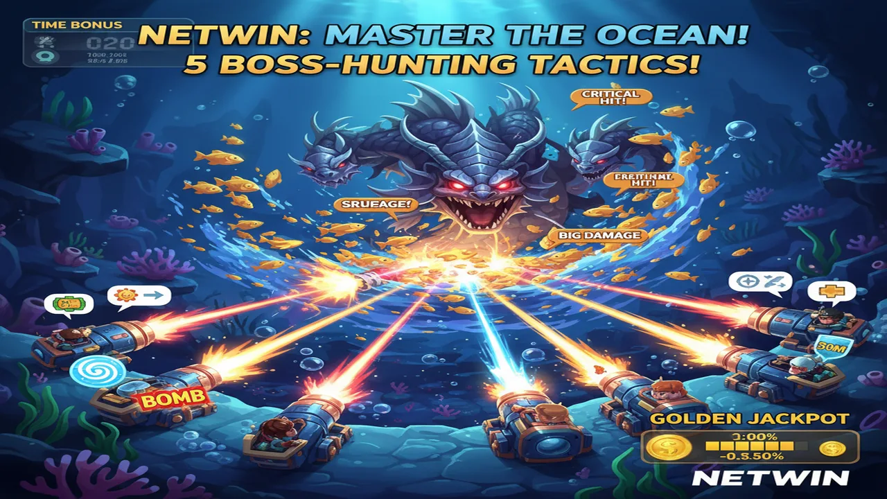 5 Mẹo săn Boss Bắn Cá cực đỉnh nhận hũ lớn Netwin
