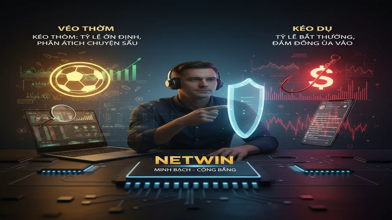 Cách nhận biết kèo thơm và kèo dụ từ nhà cái Netwin